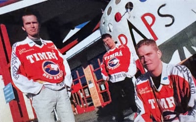 Razorheads bandmedlemmar: Tomas Coox, Markus Nordenberg och Hans Antonsson